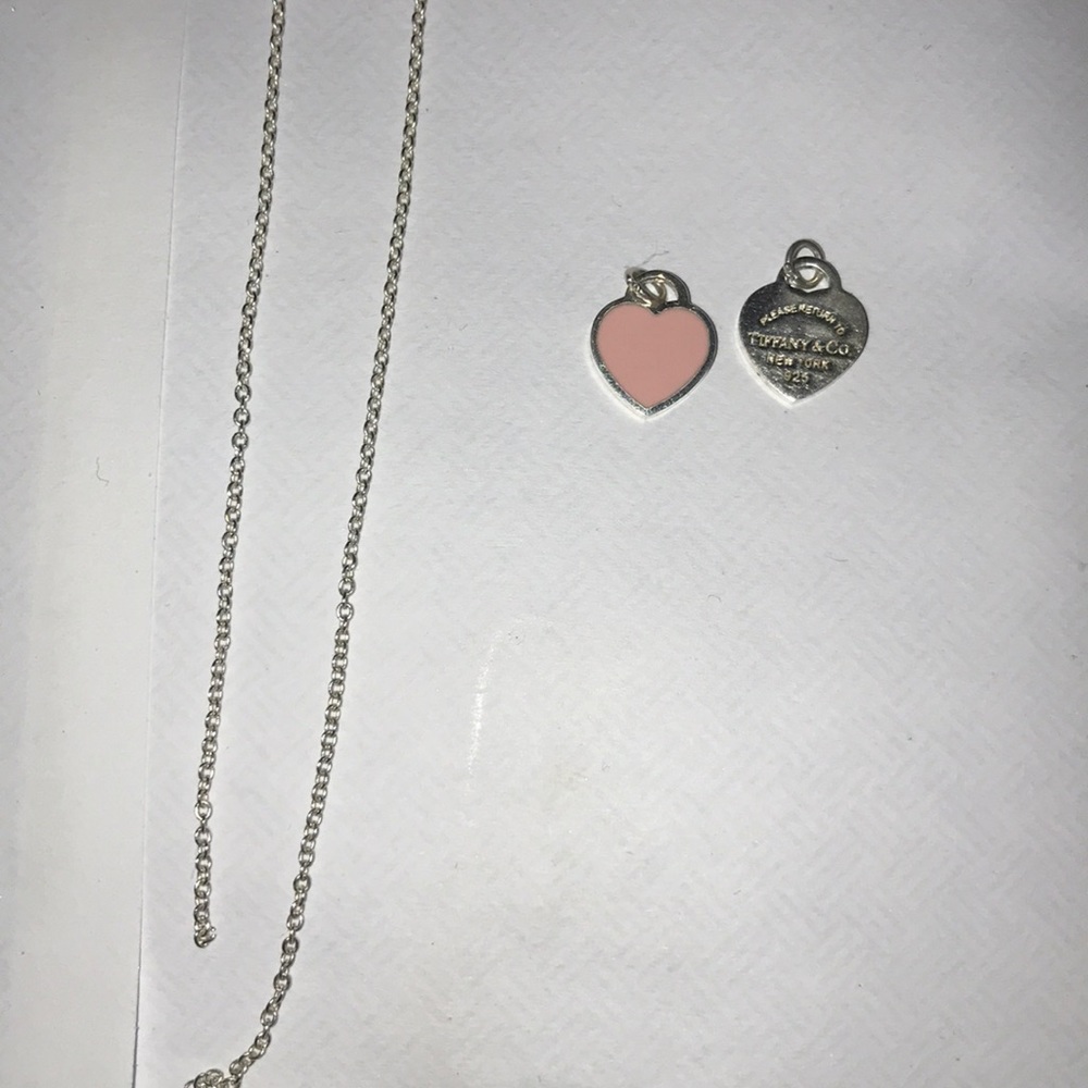 Tiffany necklace mini heart pendant